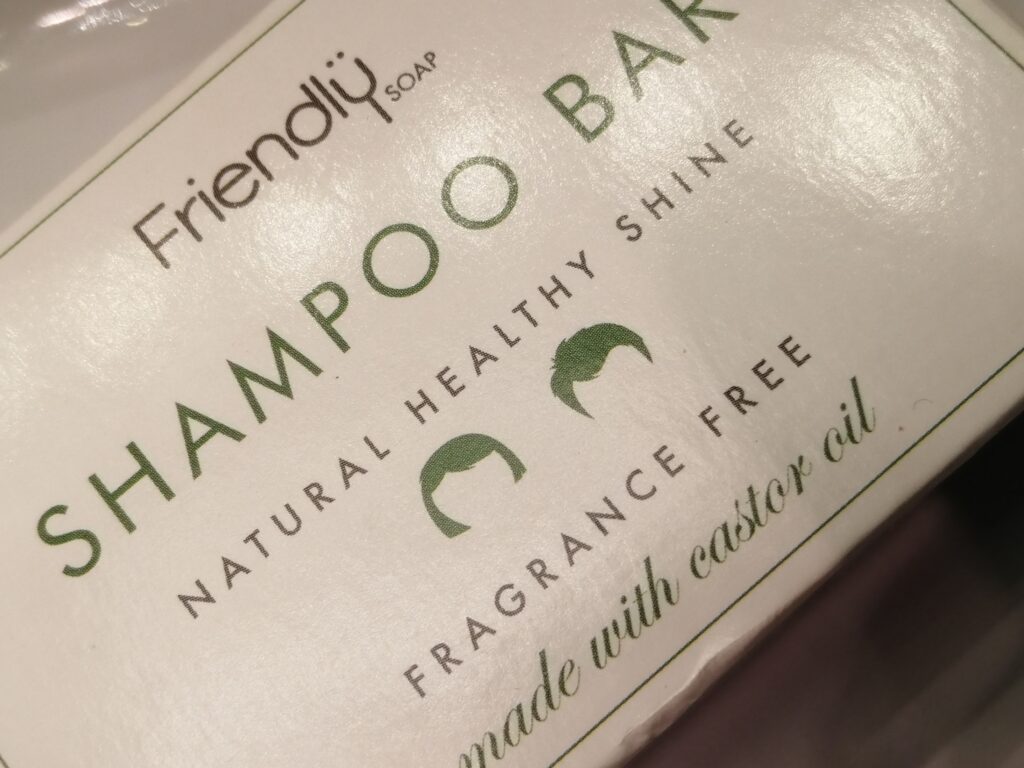 Shampoo bar, slip for al den overflødige emballage 