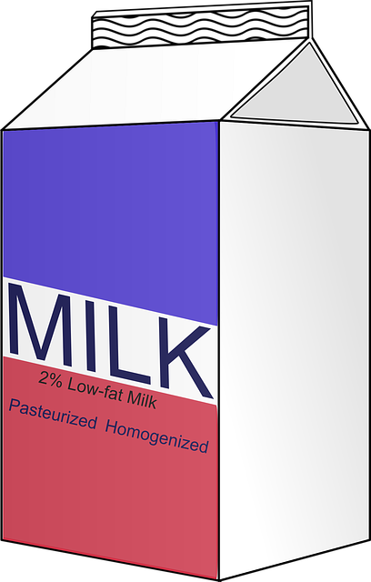 Mælkekarton kan foldes